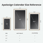 ApoloSign 21.5" Digital Calendar: Dual Mode Calendars - Image 8