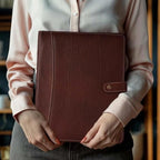 Leather Village Leather Portfolio Organizer - Image 7
