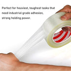 KAIY Strapping Tape 3 Roll, 1/2 inch x 60 yds Fiberglass Reinforced Packing - Image 5
