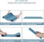Non-Slip Desk Pad, Waterproof PVC Leather Desk Table Protector, Ultra Thin - Image 7