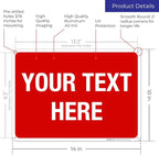 Personalized Custom Red Background Customize - Image 3
