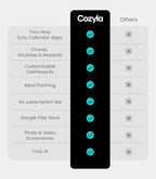Cozyla Mate Calendar+ 2: 24" Digital Calendar Wall Touch Screen Chore Chart - Image 2