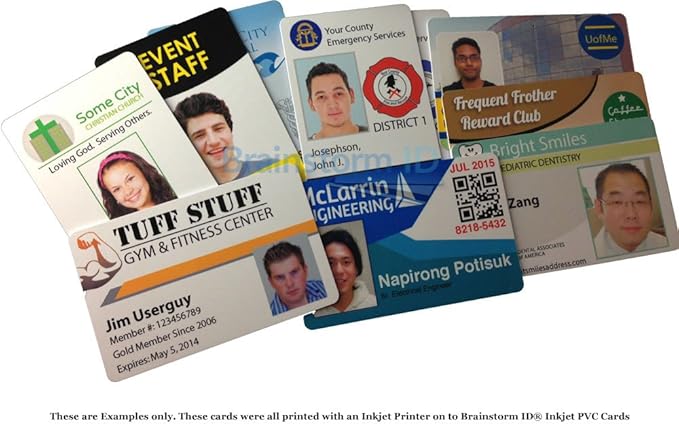 Brainstorm ID Inkjet PVC Cards - Image 3