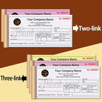 Personalized Invoice Book Custom 2 Part/3 Part Receipt Book Quote Estimate - Image 3