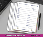 Commission Voucher Book CV-59-3 Part Carbonless Forms, Triplicate NCR Receipt - Image 9