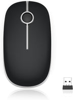 VssoPlor Wireless Mouse, 2.4G Slim Portable Computer Laptop Mouse - Image 6
