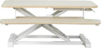 VIVO 28 inch Desk Converter, K Series, Height Adjustable Sit to Stand Riser by VIVO