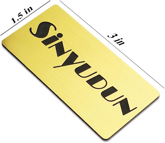 Custom Engraved Name Tag Badges - Image 3