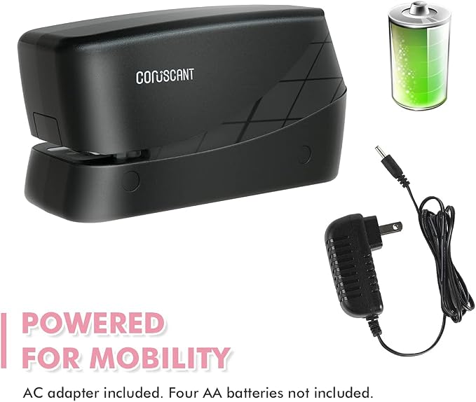 Coruscant Electric Stapler, Heavy Duty Desktop Stapler, Includes 2000 Staples - Image 6