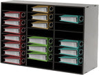 24 Slots Mail Sorters for Office, Desktop Literature Organizer by Unknown