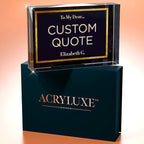 Custom Acrylic Sign Personalized, Custom Desk Name Plate, 18 Styles, - Image 7
