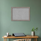 Amanti Art Grey Framed Magnetic Board 23x31 Medium Vision Board - Image 5