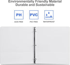 3 Ring Binder 1 Inch, ViVin Sturdy 1"-Round Ring Binder - Image 4