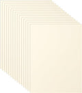 Guakicae 40 Sheets Cream Cardstock 8.5 x 11 Off White Paper, 75lb Premium Ivory by Guakicae