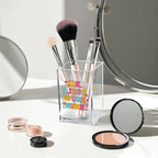 Vgrti IDK I Just Work Here Acrylic Cosmetic Pencil Pen Holder Cup, Sarcastic - Image 3