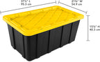 Sterilite 16-Pack Industrial Tote, Plastic Storage Container Bins - Image 2