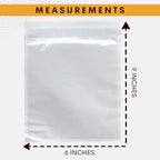 1000 Pack 6"x9" Shipping Label Sleeves – Clear Self-Adhesive Packing Slip - Image 4