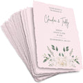 Wanderings Handmade Pink Deckle Edge Blank Paper by Wanderings