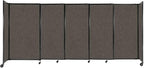 Versare Straightwall Sliding Portable Wall Partition | Freestanding Office by VERSARE