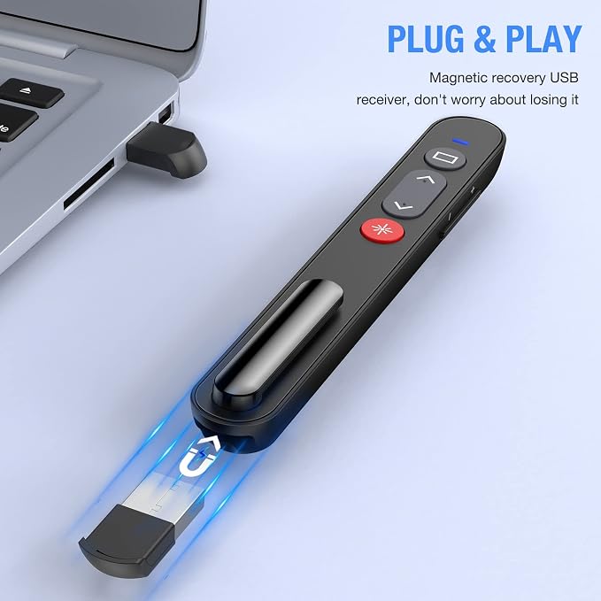 Presentation Clicker with Case, Wireless Presenter - Image 7