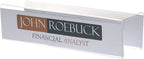 Source One Deluxe Clear Acrylic Cubicle Sign Holder & Name Plates 3 Sizes - Image 3
