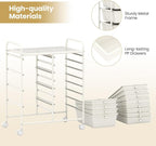 Giantex 12 Drawer Rolling Cart - Image 7