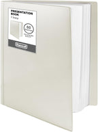 Dunwell Presentation Binder 60-Pocket, Displays 120 Pages, 8.5x11 Portfolio by Dunwell