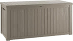 PATIOEASY 200GAL Deck Box -Grey，Waterproof Outdoor Storage Binfor Patio by Unknown