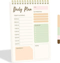 Tlenpo To Do List Notepad, 60 Sheets Daily Planner Notebook Organizer, Portable by Tlenpo