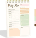 Tlenpo To Do List Notepad, 60 Sheets Daily Planner Notebook Organizer, Portable by Tlenpo