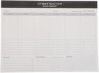 Generic 1 Book Work Goal Planning Notepad Weekly Planner by Unknown