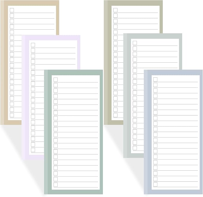 BIPEND 6 Pack Magnetic Notepads by Unknown