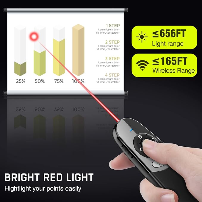 2 in 1 USB Type C Presentation Clicker - Image 5