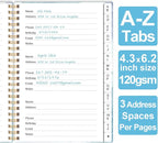 Address Book with Alphabetical Tabs - Image 3