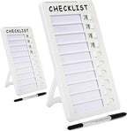 2pcs Dry Erase Chore Chart, Standable Whiteboard Checklist Board, Chore Chart by SENWHAL