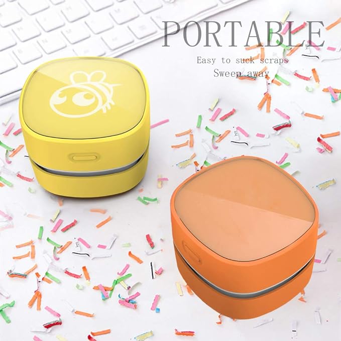 ODISTAR Desktop Vacuum cleaner, Mini table dust sweeper Energy Saving, High - Image 3