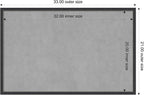 Amanti Art Black Framed Magnetic Board 21x33 Large Vision Board - Image 4