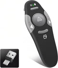Presentation Clicker Remote, Type C&USB Wireless Presenter, PowerPoint Clicker by KUIYN