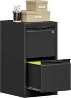 Bestoo 2-Drawer File Cabinet by Bestoo