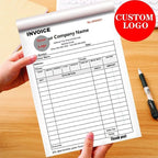 Personalized Invoice Book Custom 2 Part/3 Part Receipt Book Quote Estimate - Image 7