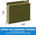Extra Capacity Hanging File Folders, RAZCC 30 Pack Letter Size Reinforced - Image 2