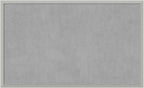 Amanti Art Silver Framed Magnetic Board 26x42 Large Vision Board by AmantiArt