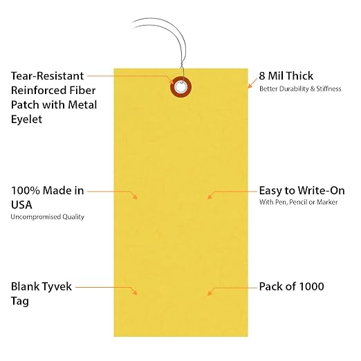 SmartSign Blank Tyvek Shipping Tags - Image 5