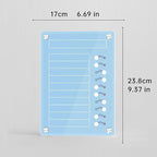 NiHome Acrylic Magnetic To Do List Planning Board - Image 8