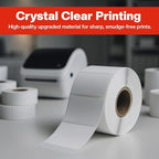 Direct Thermal Labels Roll 2-1/4" x 1-1/4", 10 Rolls, Compatible - Image 6