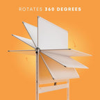 Rolling Dry Erase Board 96 x 46 - Image 5
