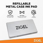 2 Pack Metal Case Stamp Pad Large Size - Image 3
