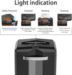 Bonsaii Heavy Duty 18-Sheet Office Shredder – 60-min Continuous Run, Cross-Cut - Image 4
