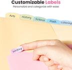 Sooez 8-Tab Binder Dividers - Image 4