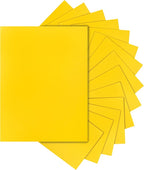 Silunkia 100 Sheets Yellow Cardstock 8.5 x 11 Scrapbooking Paper, 200gsm/75lb by Silunkia